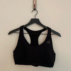 Black Adidas High Support Sports Bra